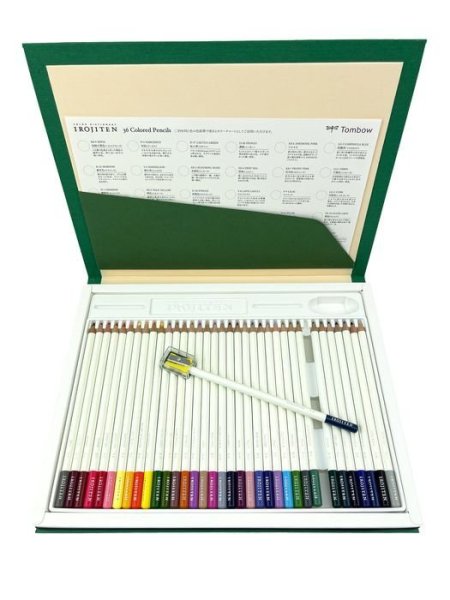 Tombow Pastelky Irojiten 36ks + ořezávátko dárkový set